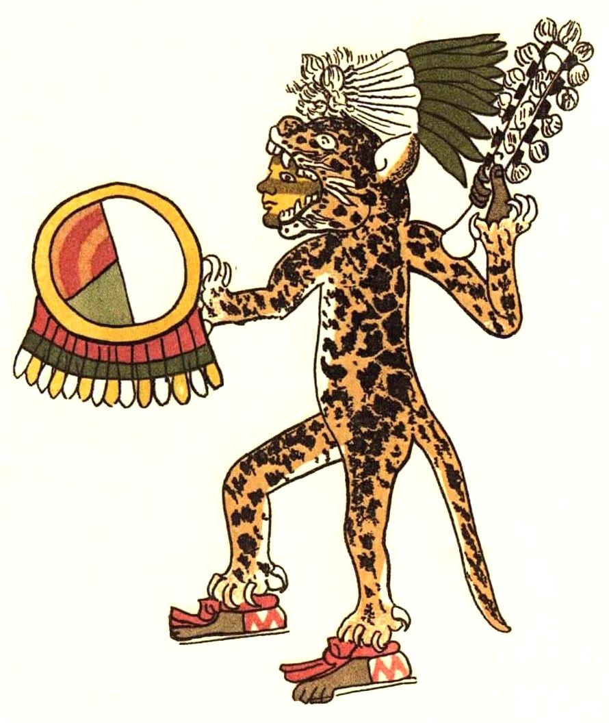 Jaguar knight, Codex Magliabechiano