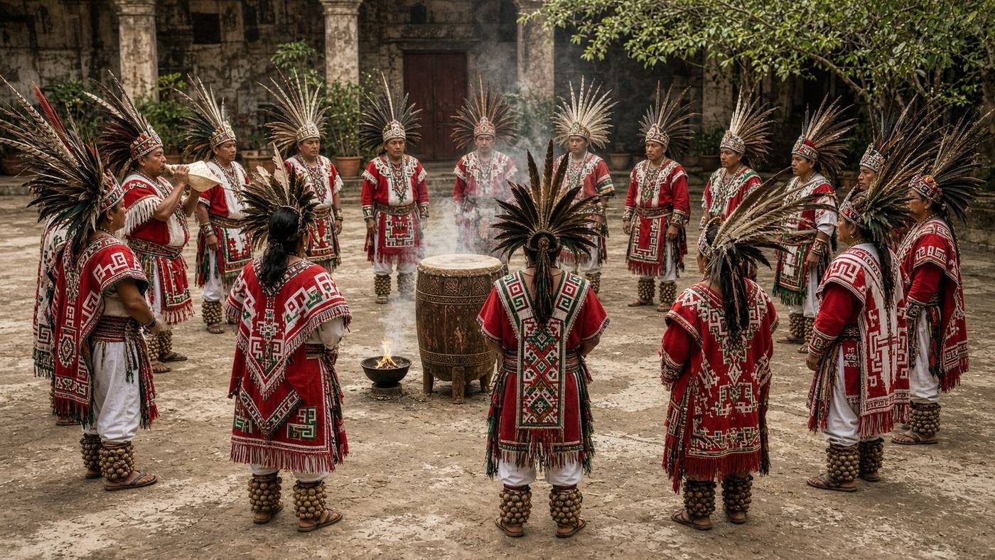 Circle of Danza Azteca