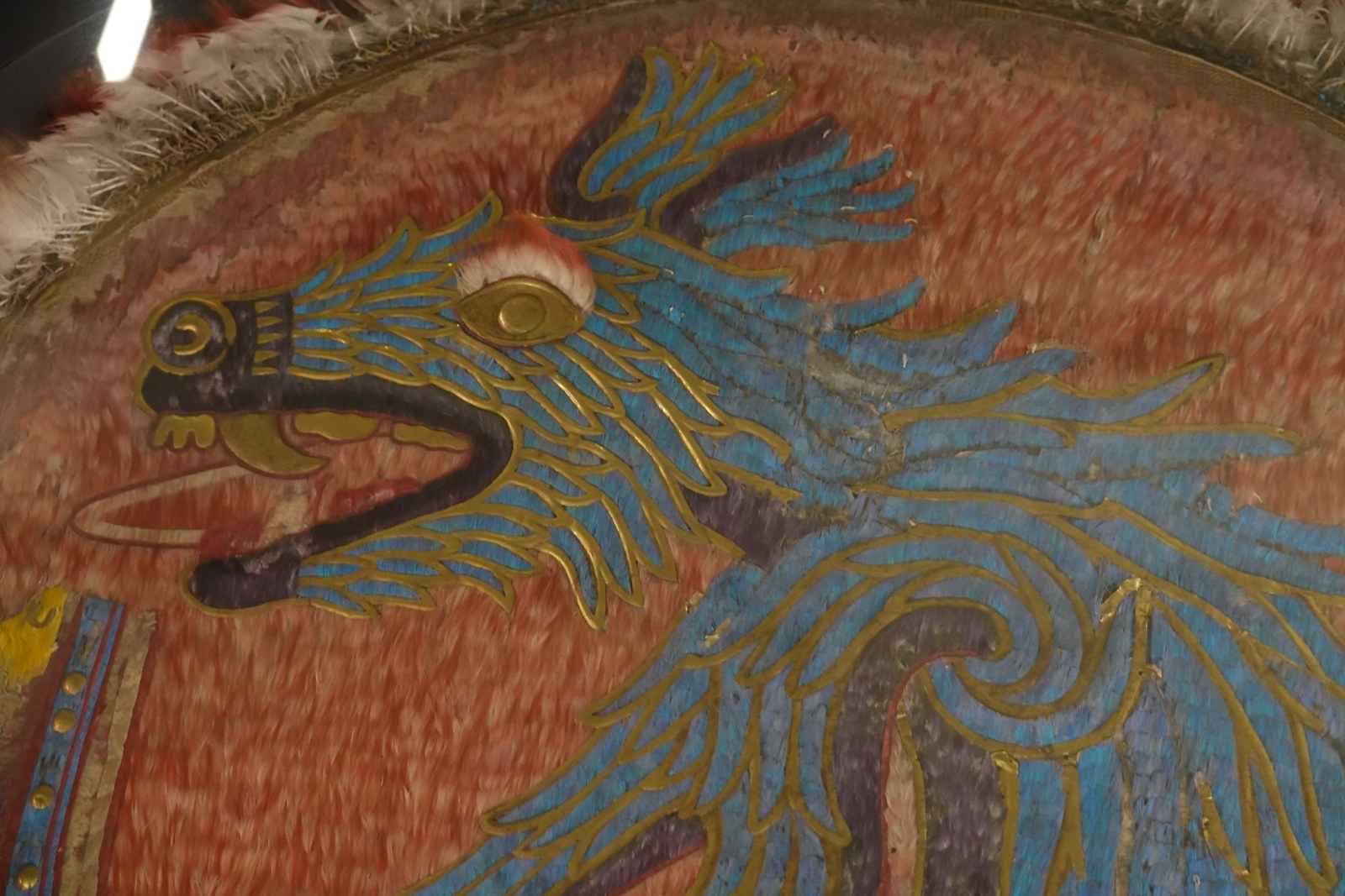 Coyōchimalli — Coyote mosaic — Weltmuseum Wien