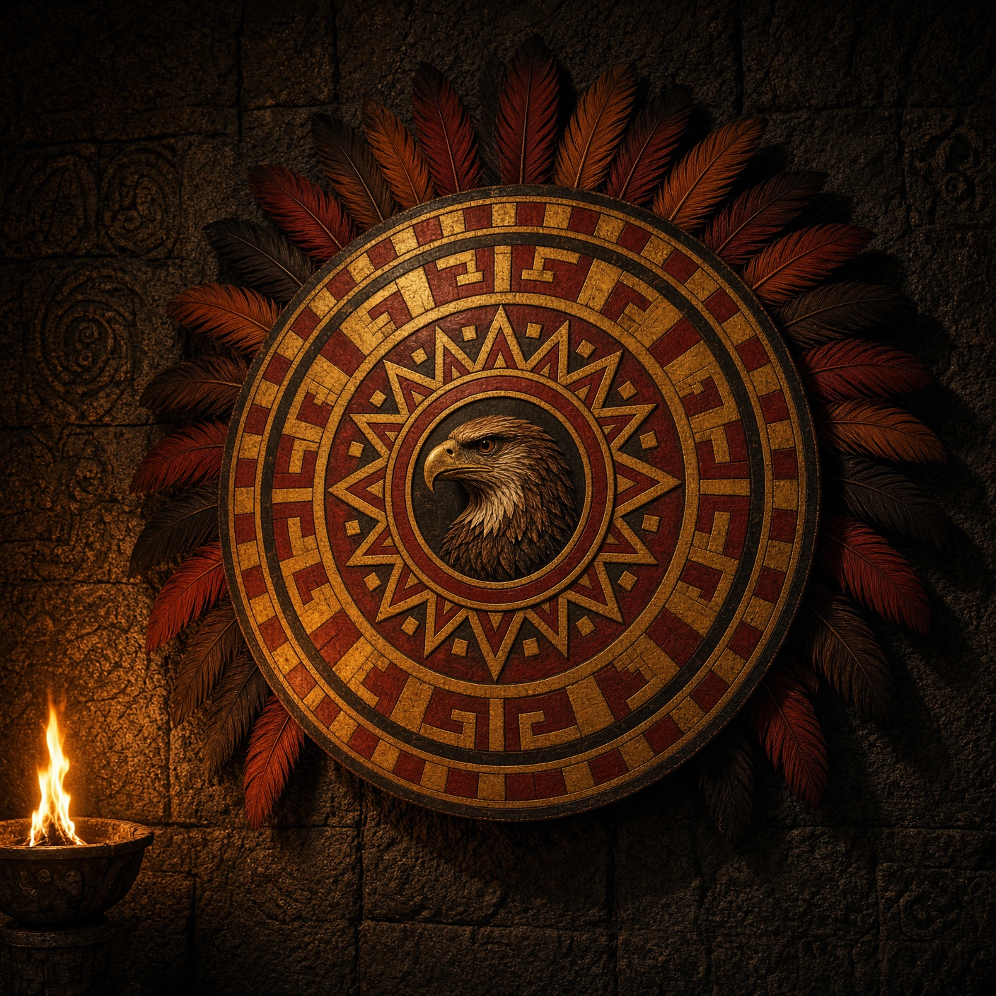 Solar eagle shield