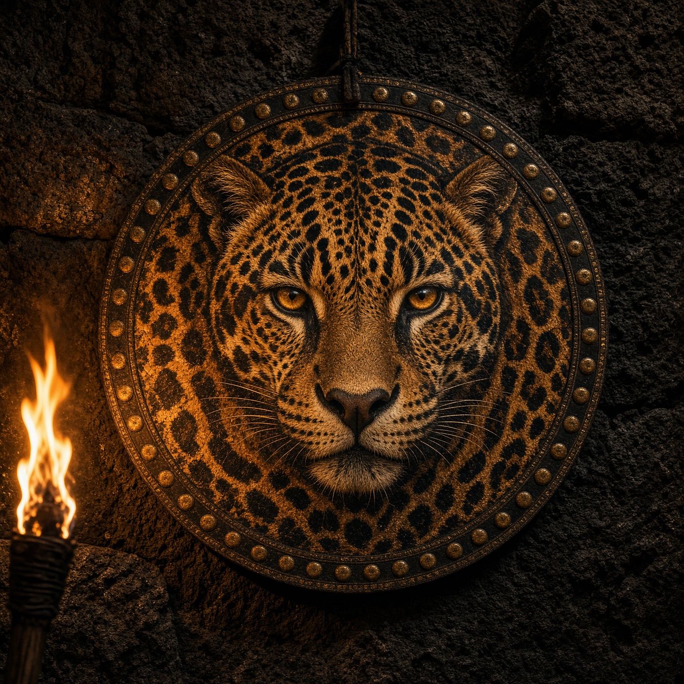 Jaguar-face shield
